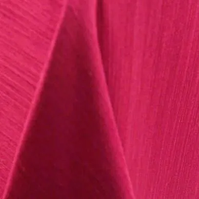 Hot Pink Silk Linen
