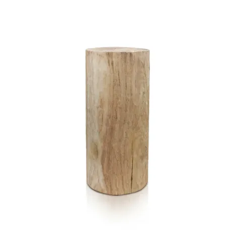 Wood Stump Pedestal
