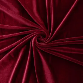 Burgundy Velvet Linen 132