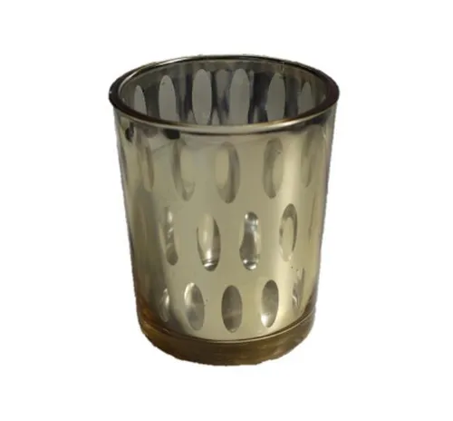 Oval Votive - Gold