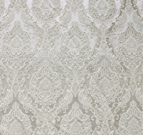 Royal Grey Damask Linen