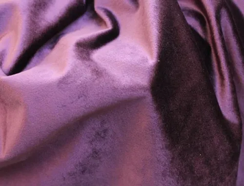 Grape Velvet Linen