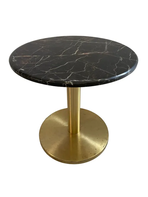 Black Marble Accent Table