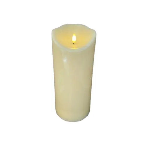Flamless Flicker Pillar Resin Candle 4
