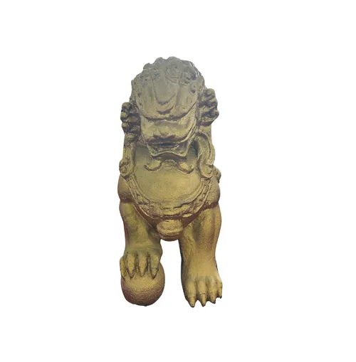 Gold Fu Dog