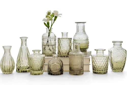 Green Budvase Set