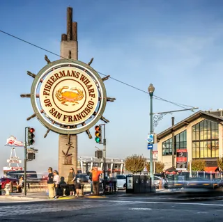 Graphic Fisherman's Wharf (8' x 8')