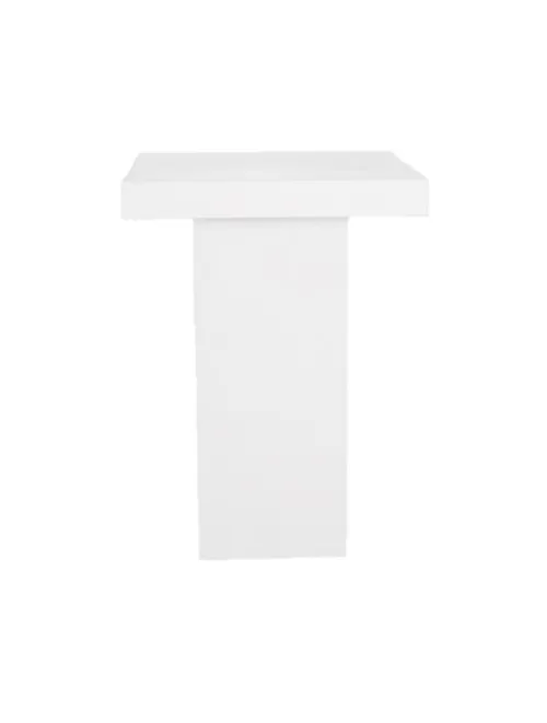 White Acrylic Highboy