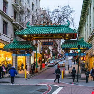 Graphic Chinatown (8' x 8')