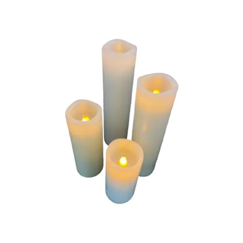 Flameless Flicker Pillar Wax Candle 2