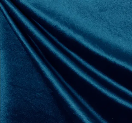 Elizabeth Blue Velvet Linen