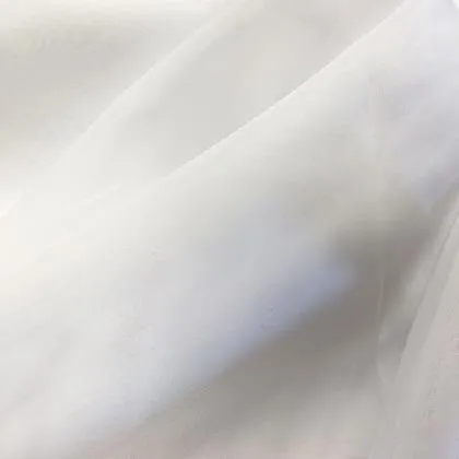 Sheer White Drape - 20'