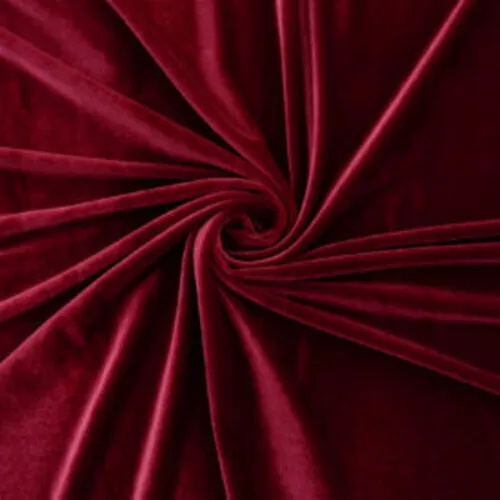 Elizabeth Burgundy Velvet