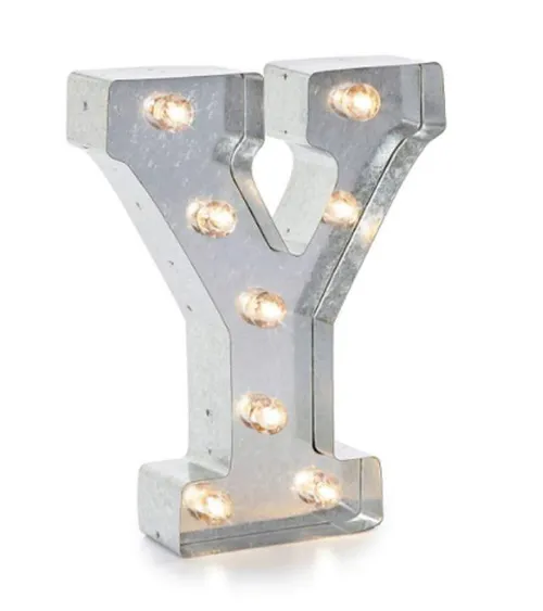 Metal Marquee Letter 