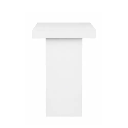 White Acrylic Highboy