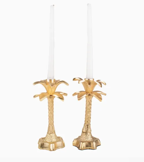 Palm Tree Candle Holder