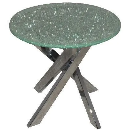 Lucy Glass Side Table