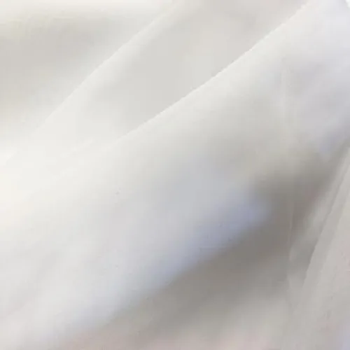 Sheer White Drape - 10'