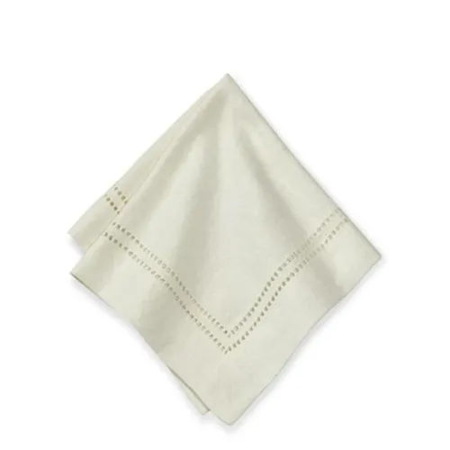 Hemstitched Napkin - Ivory