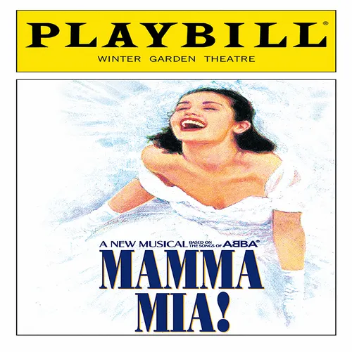 Graphic Playbill Mamma Mia (8' x 8')
