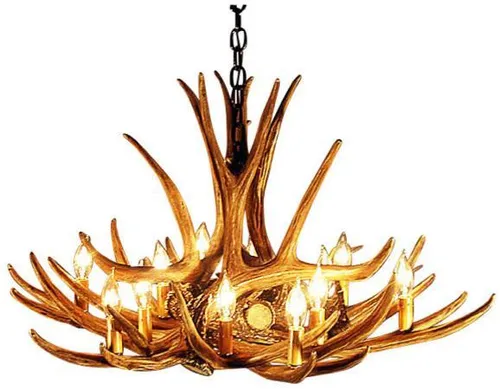 Mule Deer Chandelier