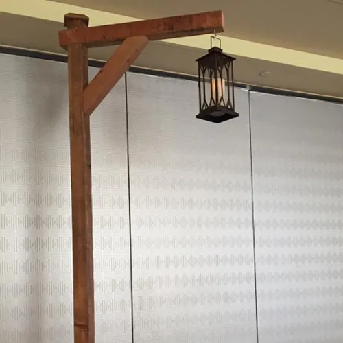 Rustic Lamppost