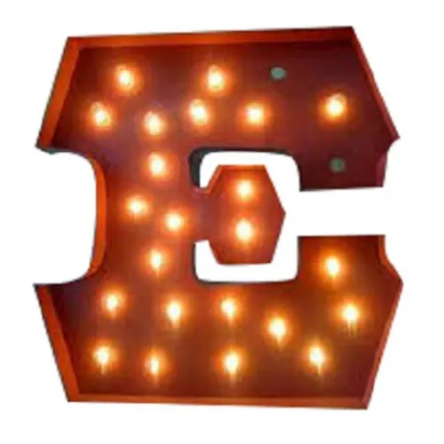 Carnival Marquee Letter 