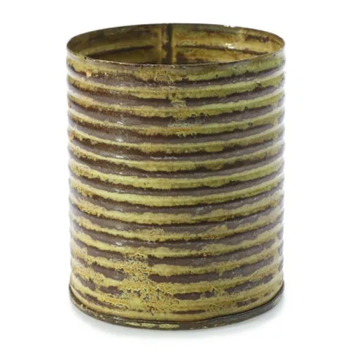 Tin Felix Green Vase - Medium