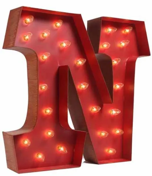 Carnival Marquee Letter 