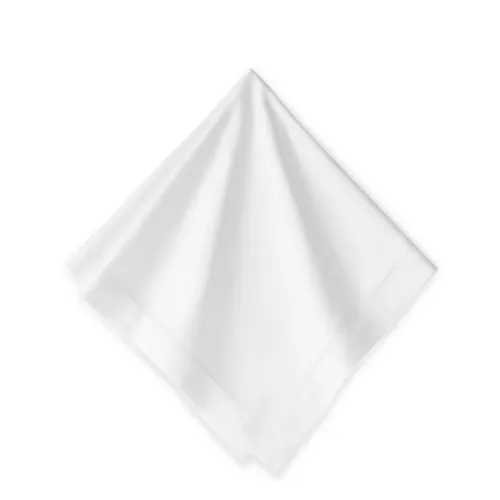 Hemstitched Napkin - White