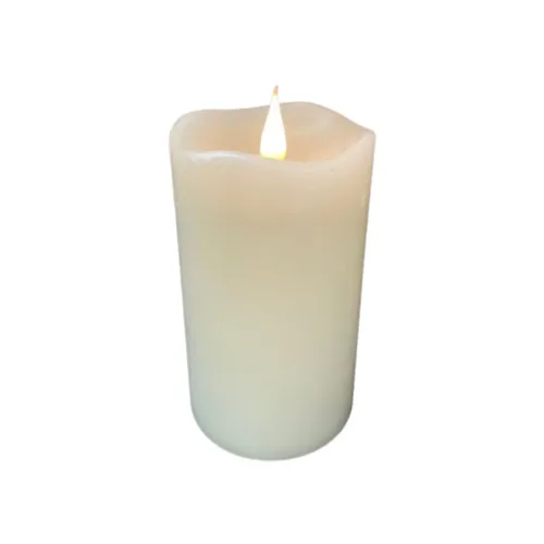 Flameless Moving Flicker Wax Pillar Candle 3