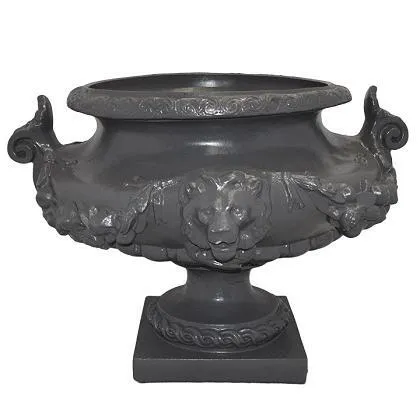 Lion Head Urn