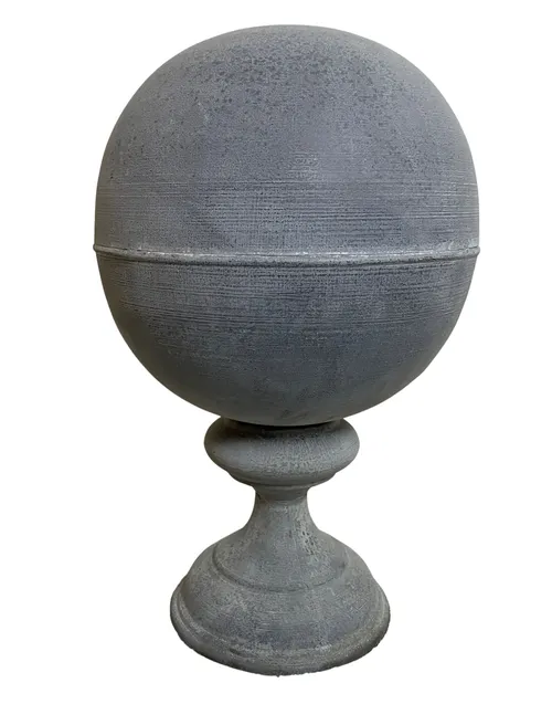 Stone Finial Orb - Large