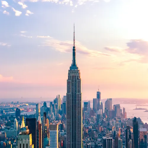 Graphic New York Empire State Building (8' x 8')