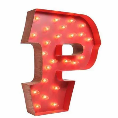 Carnival Marquee Letter 