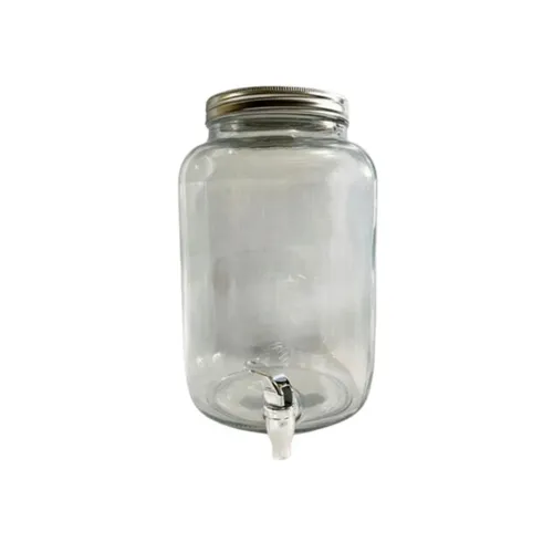 Glas Mason Jar 2 Gallon Beverage Dispenser