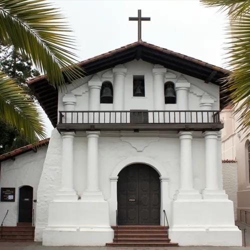 Graphic Mission Dolores (8' x 8')
