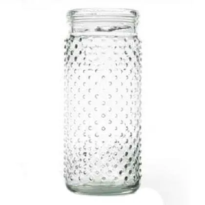 Hobnail Mason Jar - Large