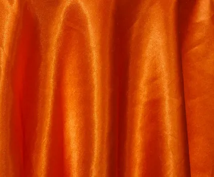 Orange Silk Linen