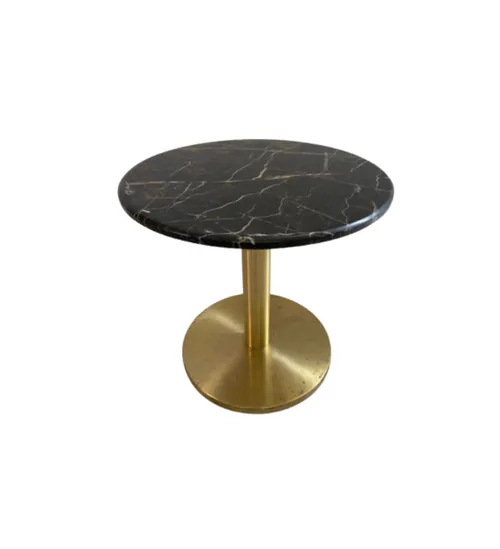 Black Marble Accent Table