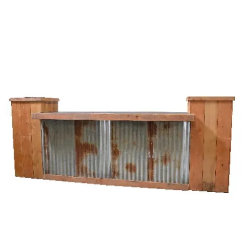 Yountville Corrugated Metal Bar