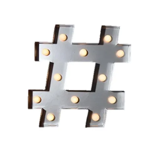 Metal Marquee Letter 