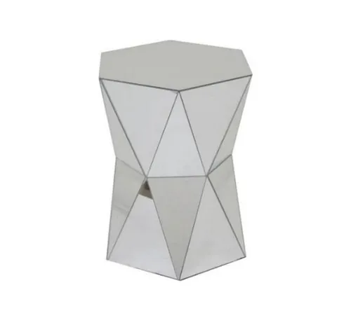Mirrored Side Table