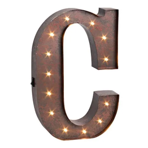 Rustic Marquee Letter 
