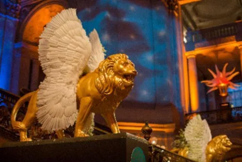 Lion Angel Wings