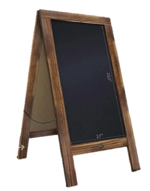 Rustic Chalkboard Easel