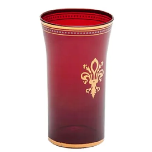 Fleur de Lis Motif - Red