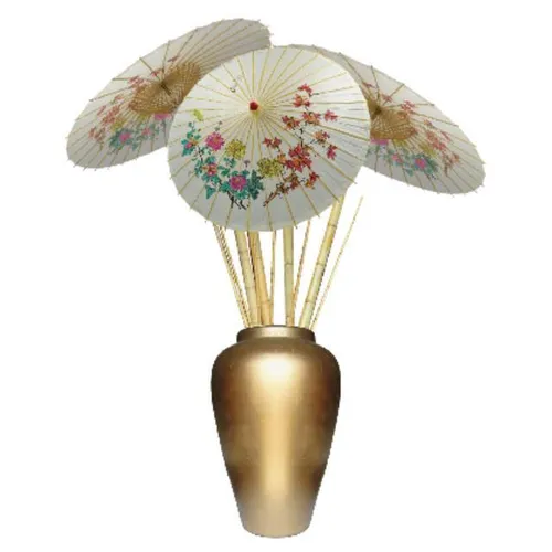 Oil Urn with Parasol