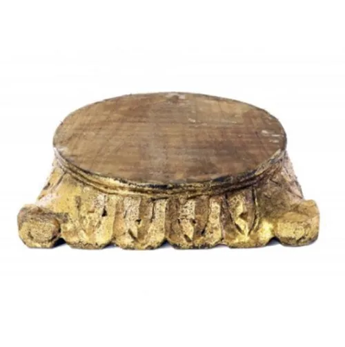 Wood Pillar Base - Small