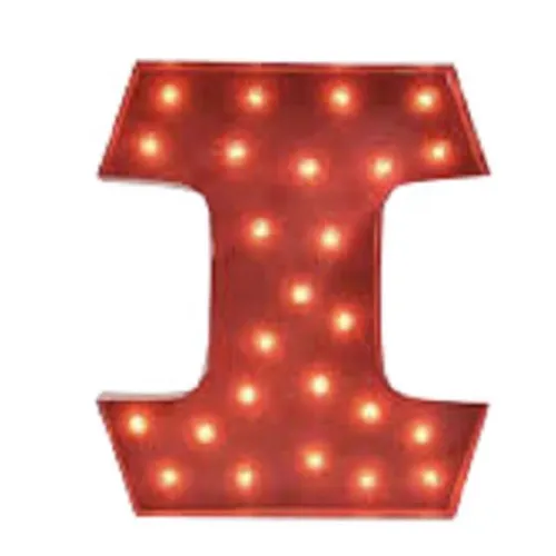 Carnival Marquee Letter 
